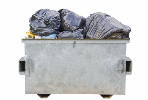 Ealing community members participating in hazardous waste disposal