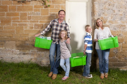 Eco-friendly muck disposal process in Ealing