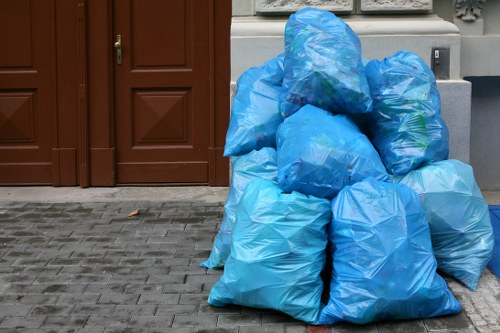 Recycling materials from demolition project