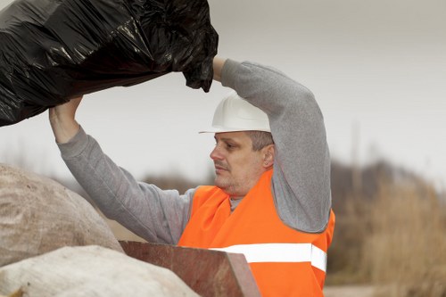 Professional collection service handling hazardous waste in Ealing