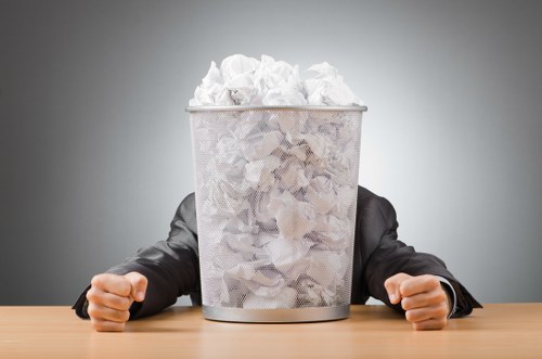 Professional site clearance team