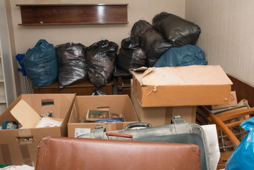 Eco-friendly disposal and recycling during clearance